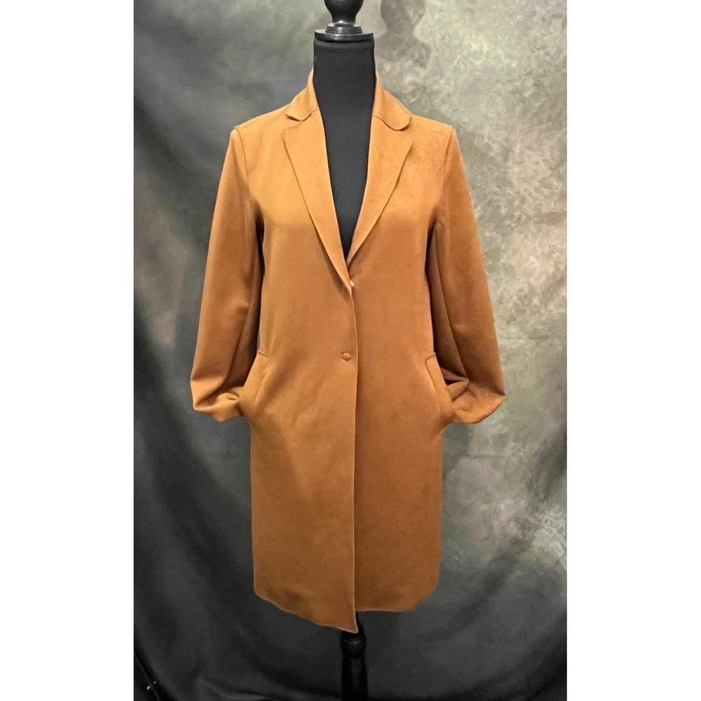 Carolina Belle Montreal‎ Women's Tan Trench Coat Coat Size XS